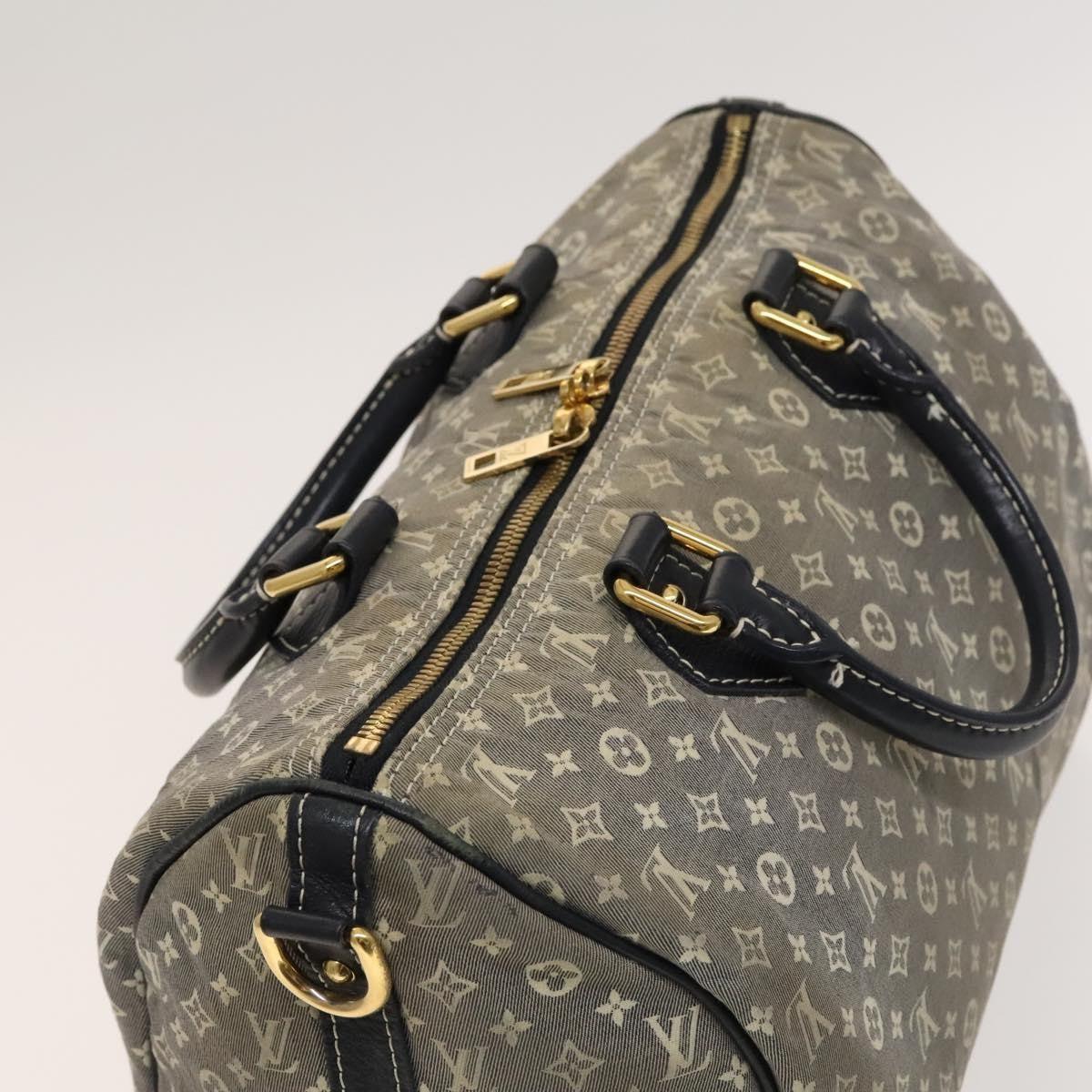 Louis Vuitton Speedy Bandouliere Bag Monogram Idylle, GRAY, CANVAS, Handbag