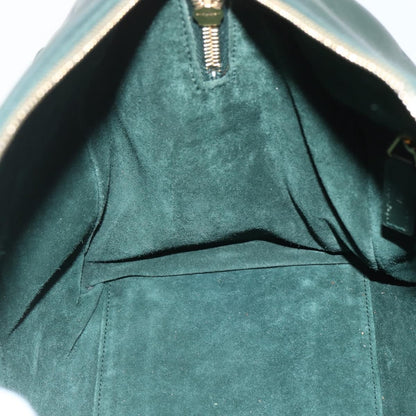 Saint Laurent Classic Duffle Bag Leather, GREEN, LEATHER, Travel bag