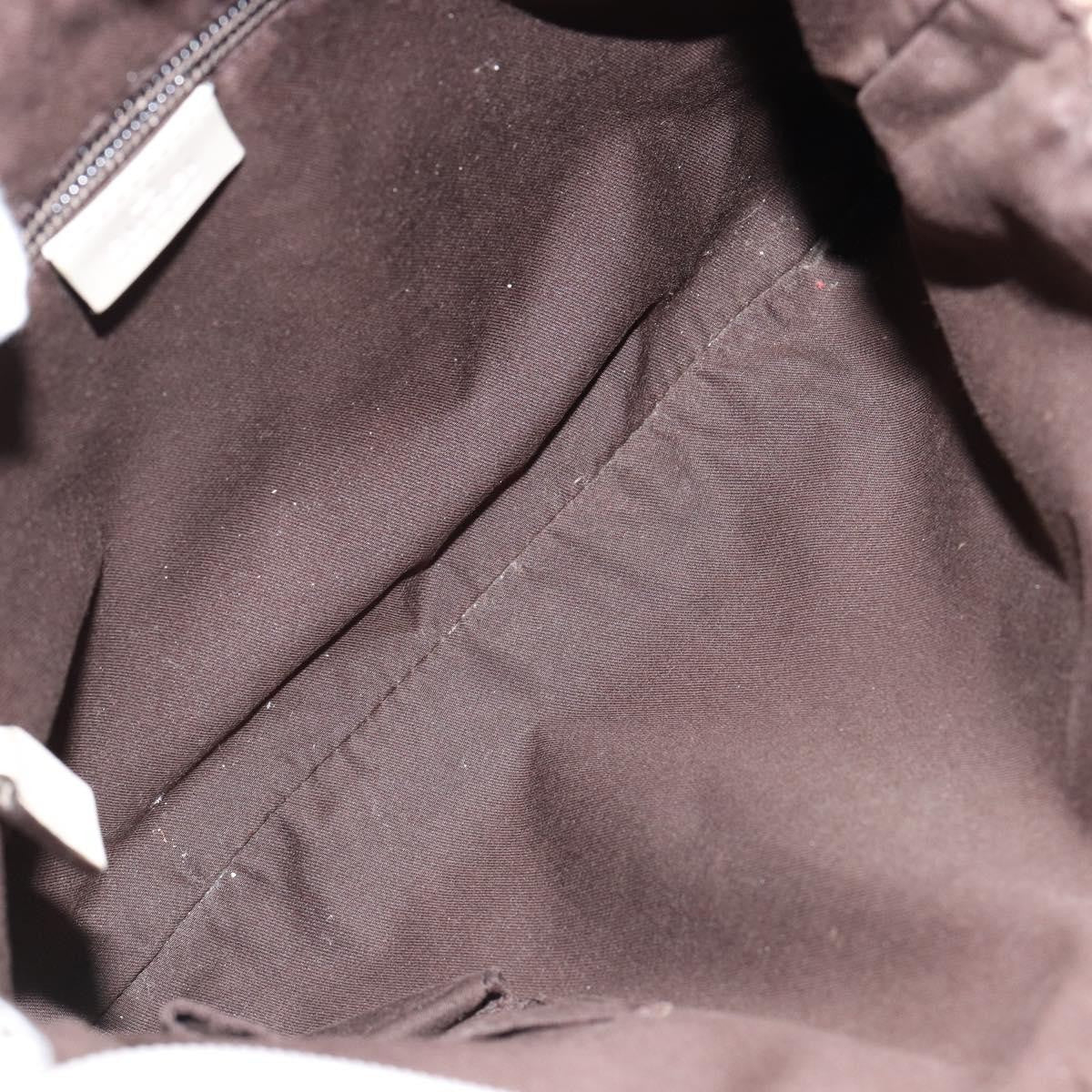 Gucci Zip Messenger GG Canvas with Perforated Leather, BEIGE, CANVAS, Shoulder bag