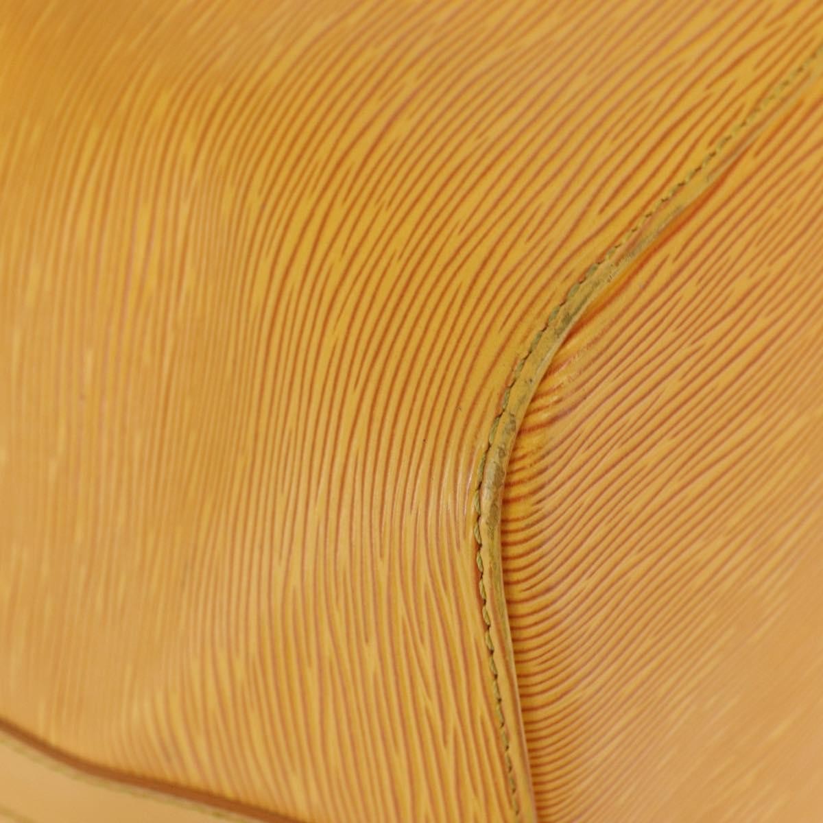 Louis Vuitton Petit Noe Handbag Epi Leather, YELLOW, LEATHER, Shoulder bag