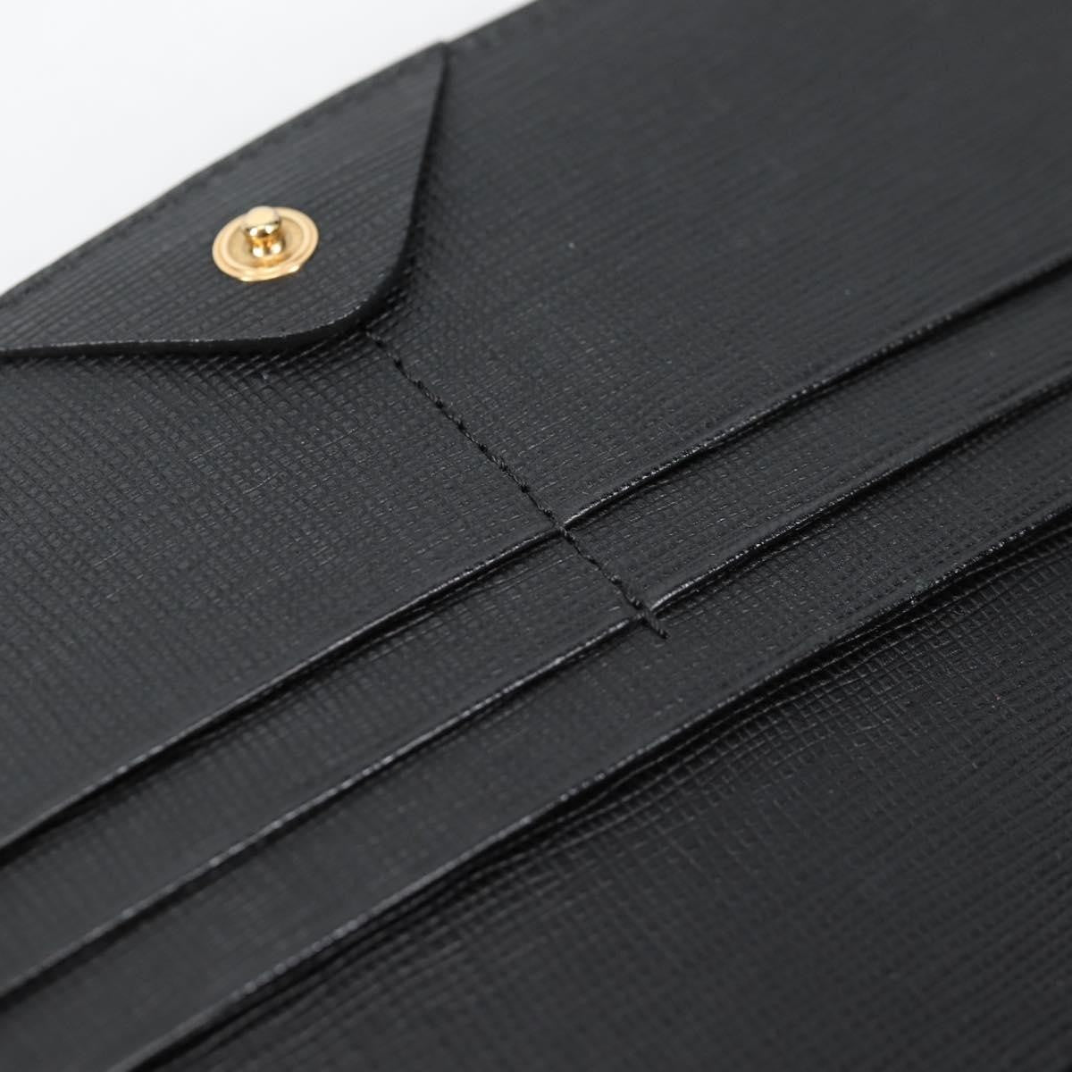 Fendi Monster Wallet on Chain Studded Leather, BLACK, LEATHER, Wallets