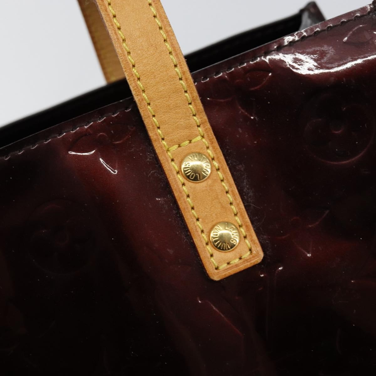 Louis Vuitton Reade Handbag Monogram Vernis, BURGUNDY, PATENT_LEATHER, Handbag