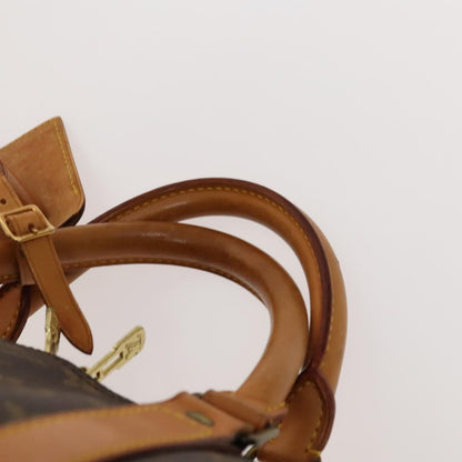 Louis Vuitton Keepall Bag Monogram Canvas, BROWN, CANVAS, Travel bag