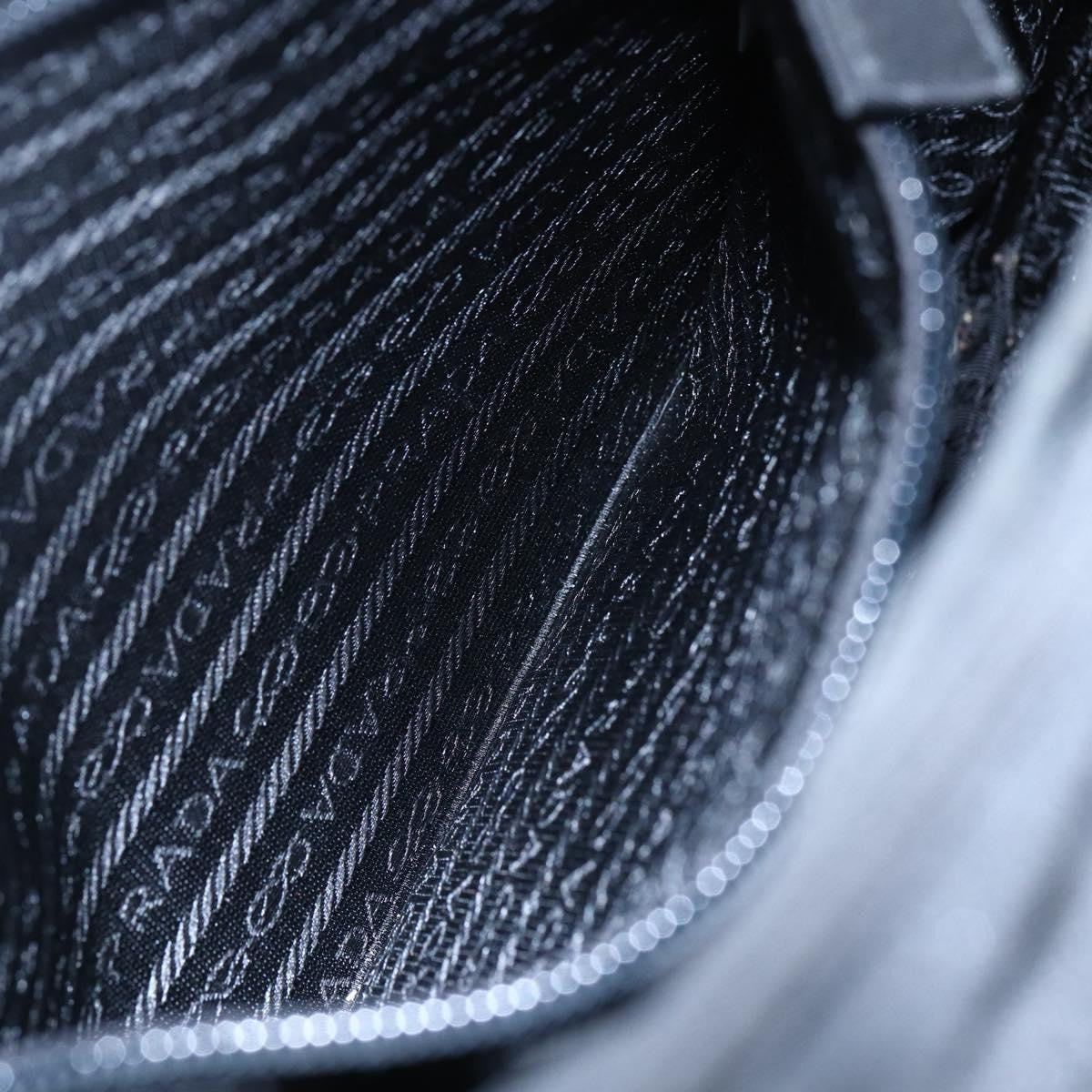 Prada Vintage Shoulder Bag Tessuto, BLACK, NYLON, Shoulder bag