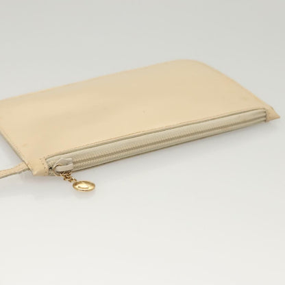 Gucci Vintage Handbag Enamel, BEIGE, PATENT_LEATHER, Handbag