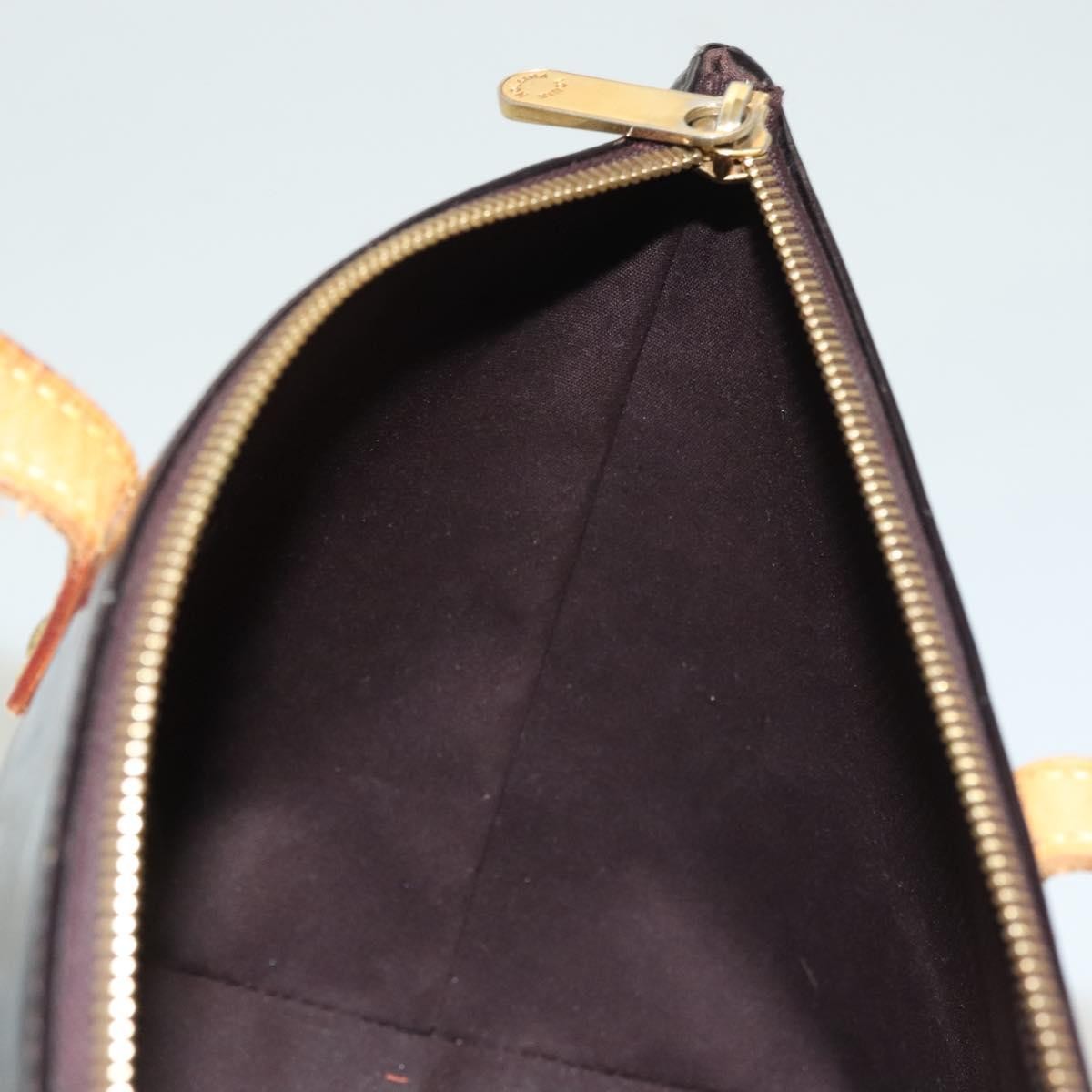 Louis Vuitton Bellevue Handbag Monogram Vernis, PURPLE, PATENT_LEATHER, Handbag