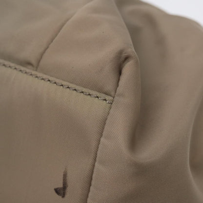 Salvatore Ferragamo Convertible Bow Satchel Nylon, BEIGE, NYLON, Handbag