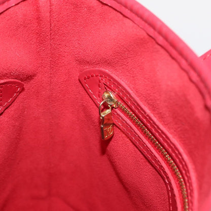 Louis Vuitton Bucket Bag Epi Leather, RED, LEATHER, Shoulder bag