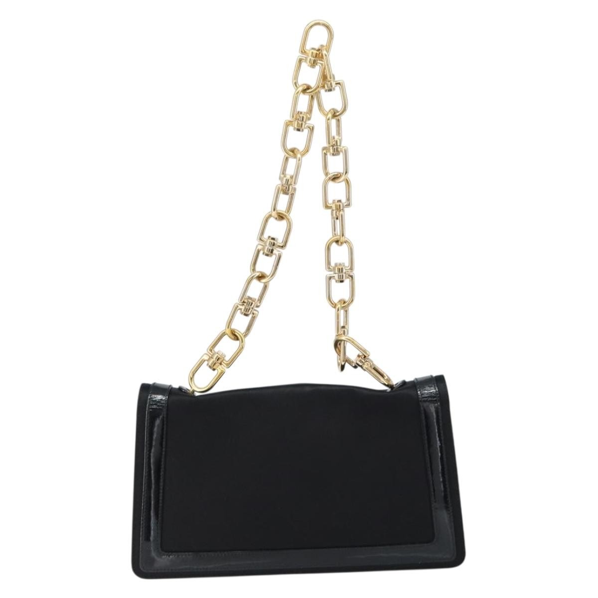 Givenchy Shoulder Bag Satin, BLACK, SATIN, Shoulder bag