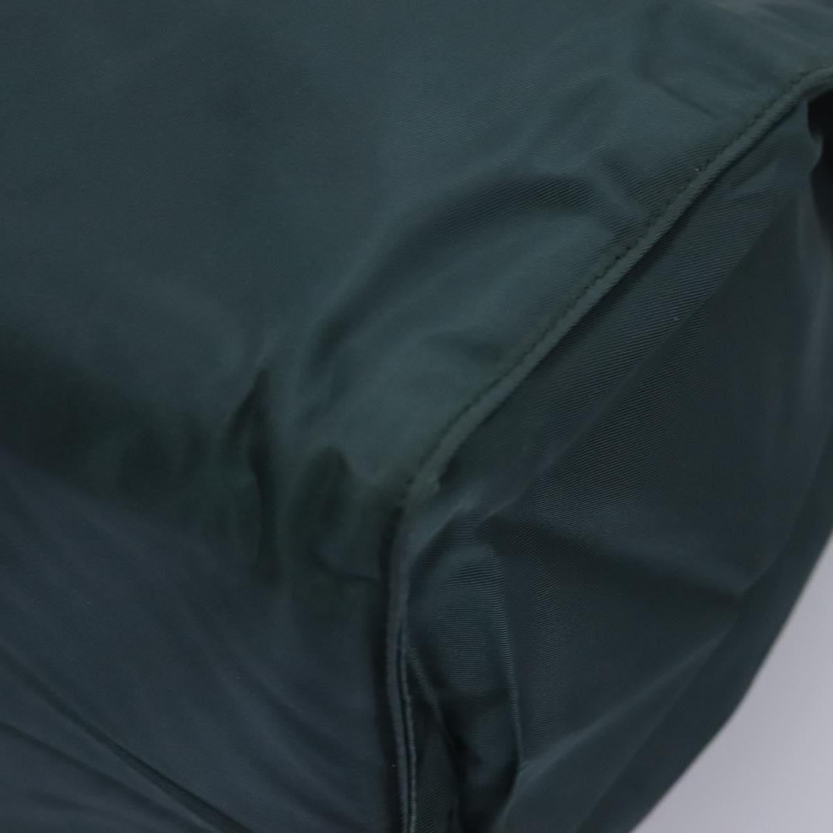 Prada Metal Handles Tote Tessuto, KHAKI, NYLON, Tote bag