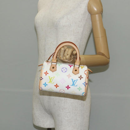 Louis Vuitton Speedy Mini HL Handbag Monogram Multicolor, MULTICOLOUR, CANVAS, Handbag