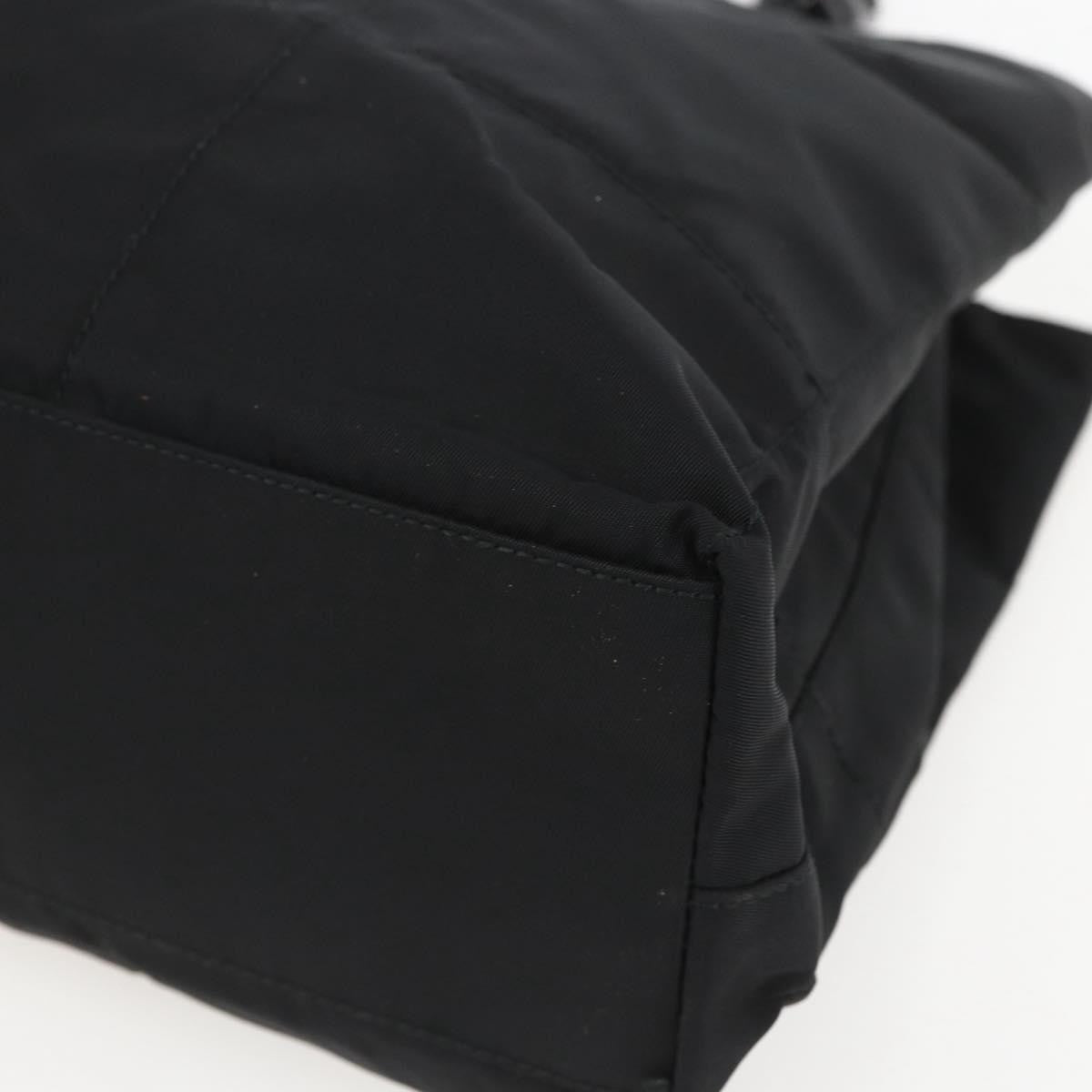 Prada Vintage Shoulder Bag Tessuto, BLACK, NYLON, Shoulder bag