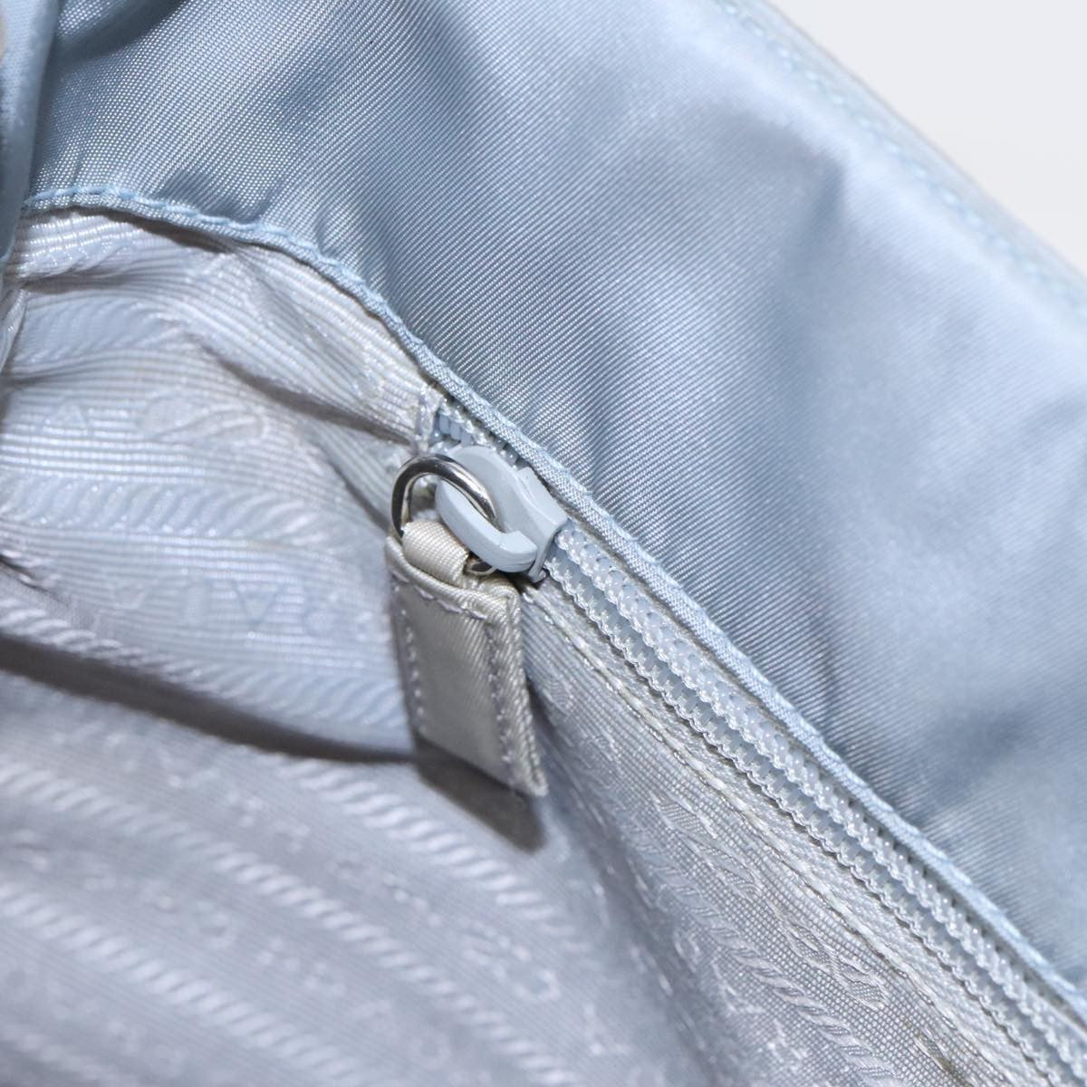 Prada Vintage Tote Tessuto, BLUE, NYLON, Tote bag