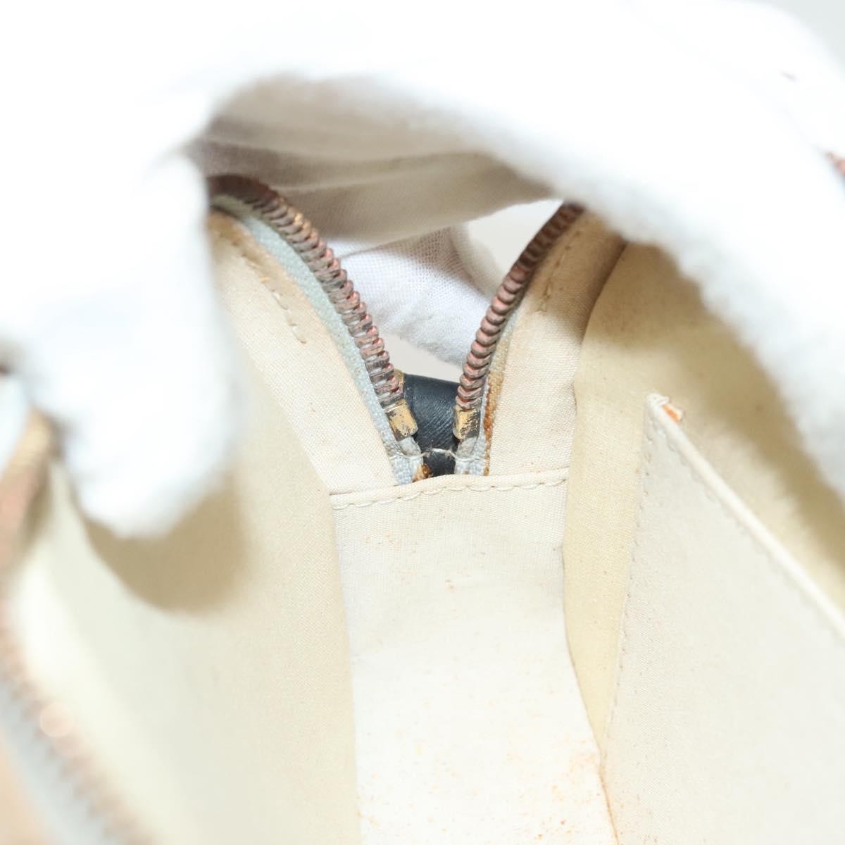 Louis Vuitton Juliette Crossbody Bag Mini Lin, BLUE, CANVAS, Shoulder bag