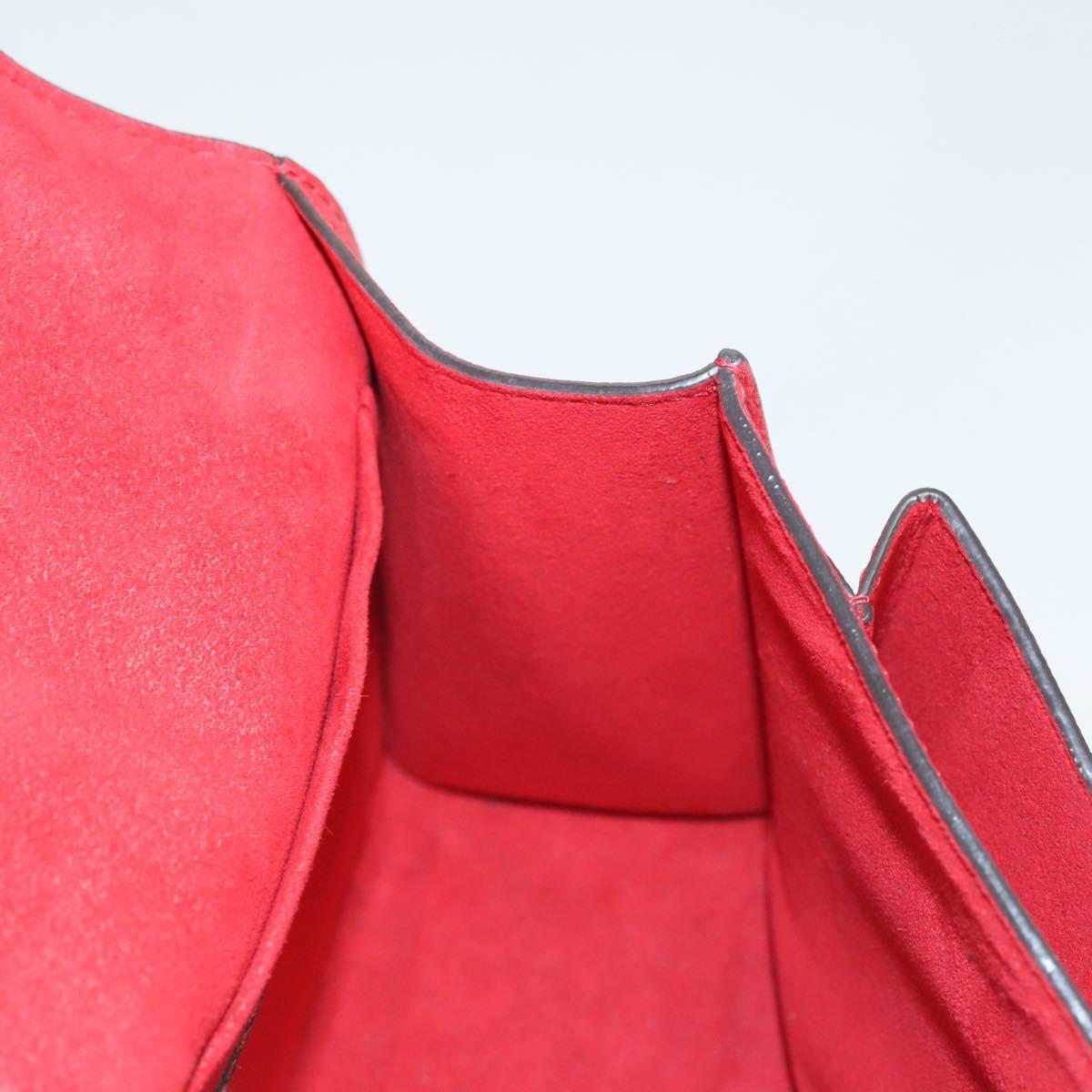 Louis Vuitton Mylockme Handbag Leather, RED, LEATHER, Handbag