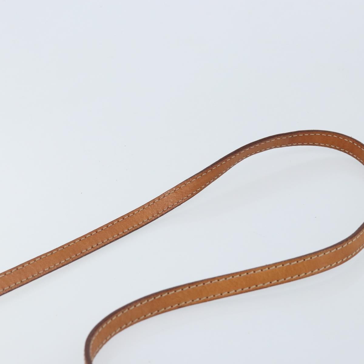 Celine Vintage Macadam Circle Logo Shoulder Bag Canvas and Leather, Brown, Canvas, Shoulder Bag