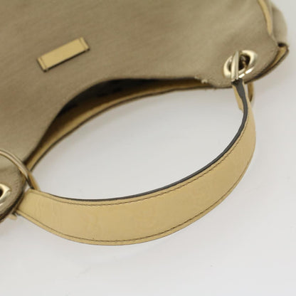 Gucci Colbert Hobo Canvas with Leather, BROWN, CANVAS, Shoulder bag