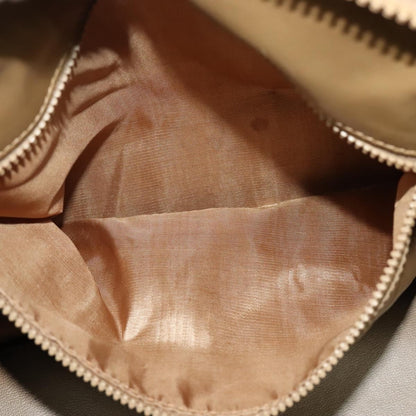 Celine Vintage Duffle Bag Macadam Coated Canvas, BEIGE, CANVAS, Travel bag