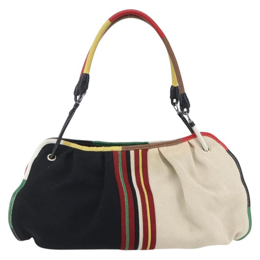 Bottega Veneta Vintage handbag Canvas, MULTICOLOUR, CANVAS, Handbag