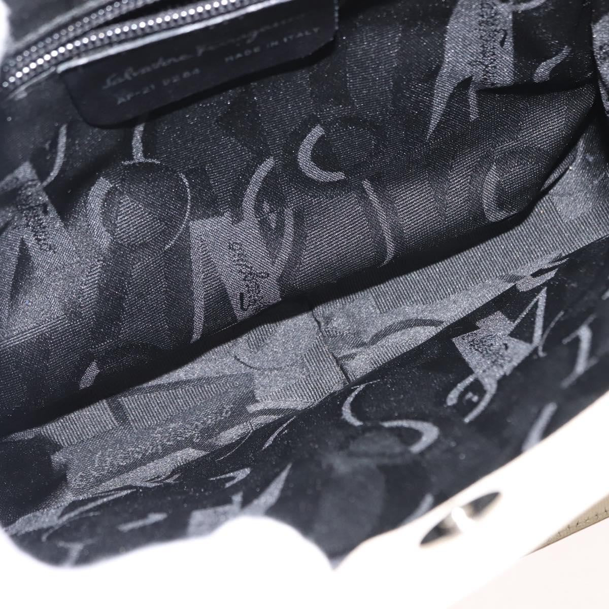 Salvatore Ferragamo Shoulder Bag Leather, ECRU, LEATHER, Shoulder bag