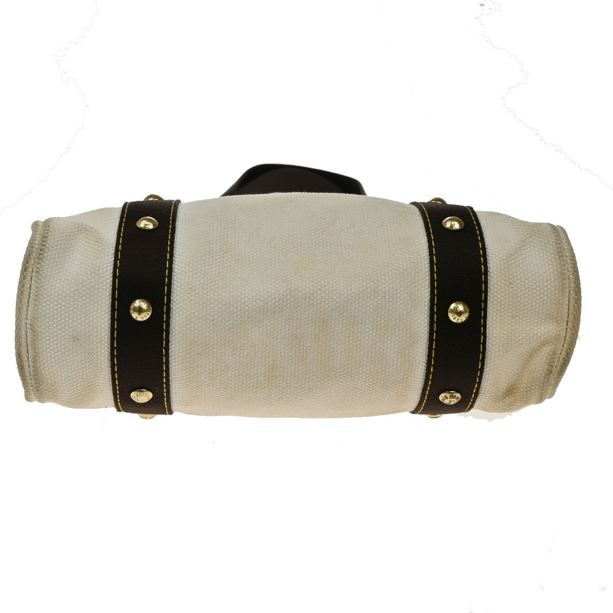 Louis Vuitton Antigua Tote Canvas, WHITE, CANVAS, Tote bag