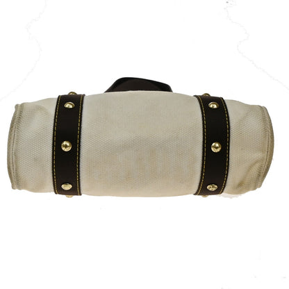 Louis Vuitton Antigua Tote Canvas, WHITE, CANVAS, Tote bag