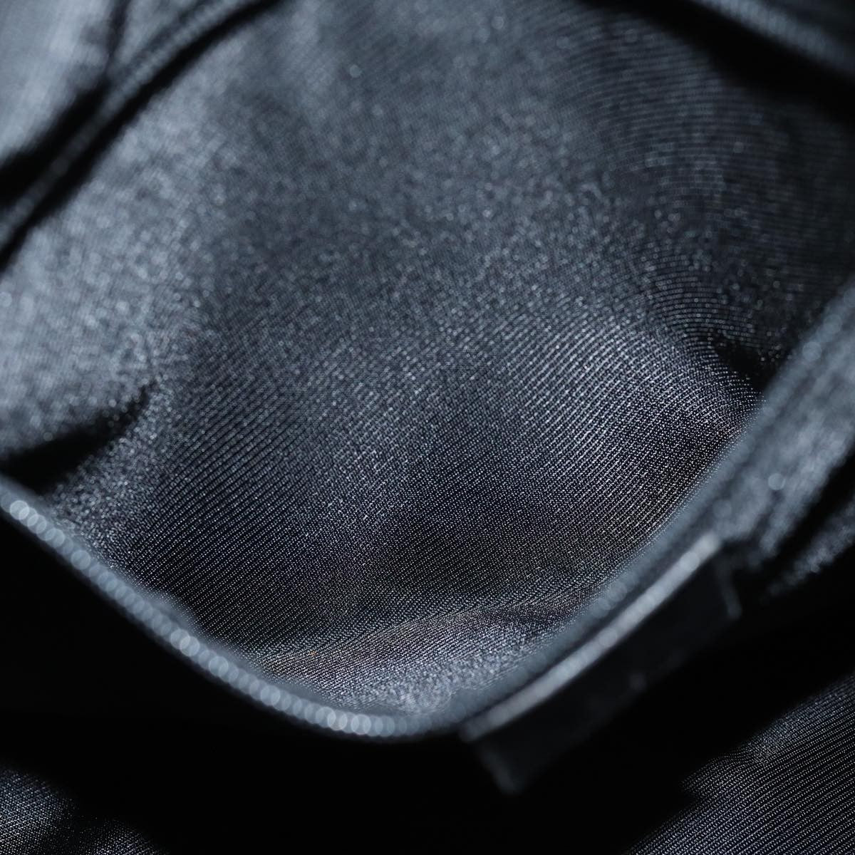 Gucci Vintage Bamboo Handle Tote Canvas, BLACK, CANVAS, Tote bag