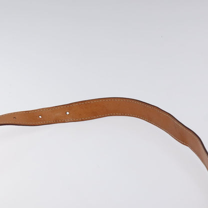 Celine Macadam Shoulder Bag PVC Leather, BEIGE, CANVAS, Shoulder bag