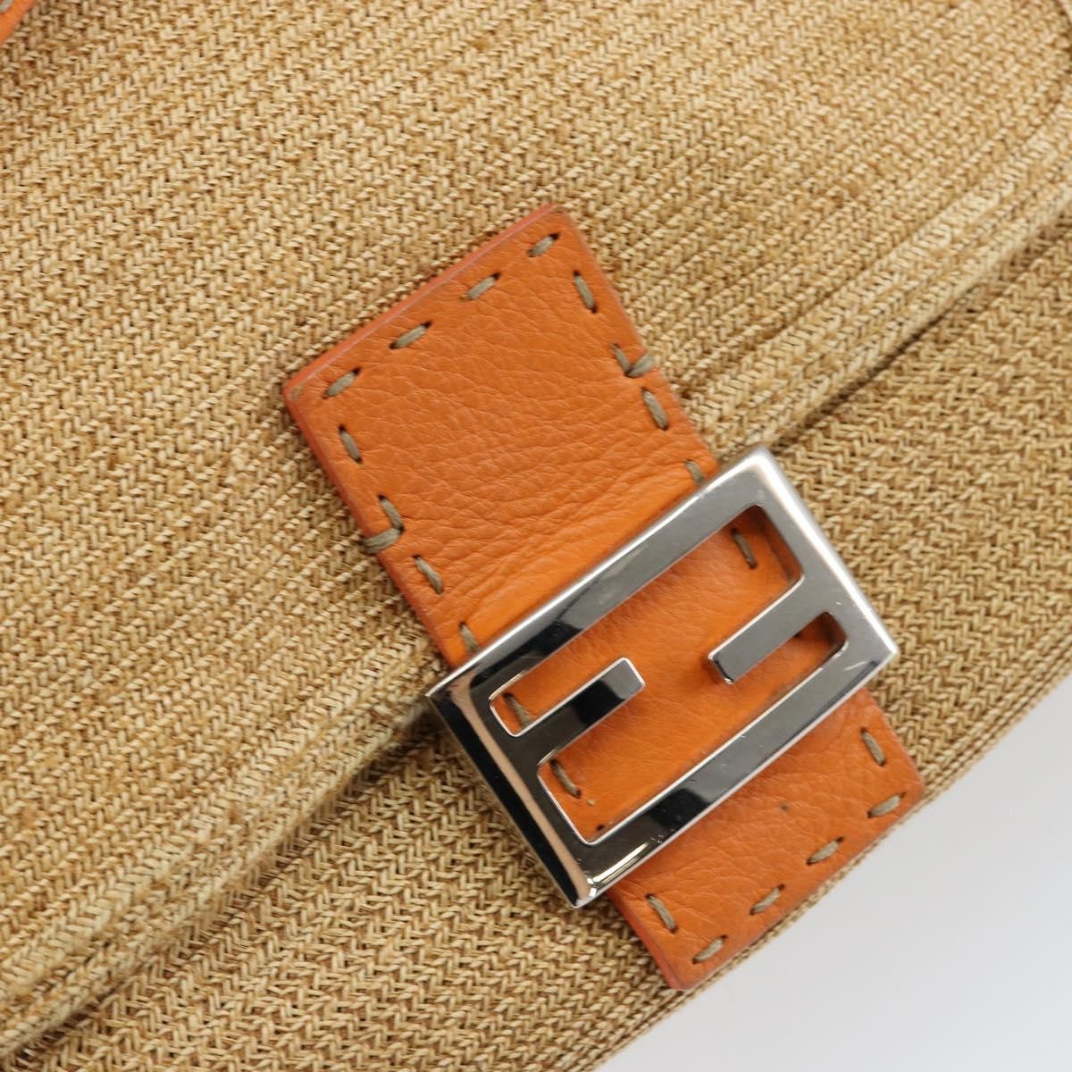 Fendi Mama Forever Bag Raphia, BEIGE, WOOD, Bag