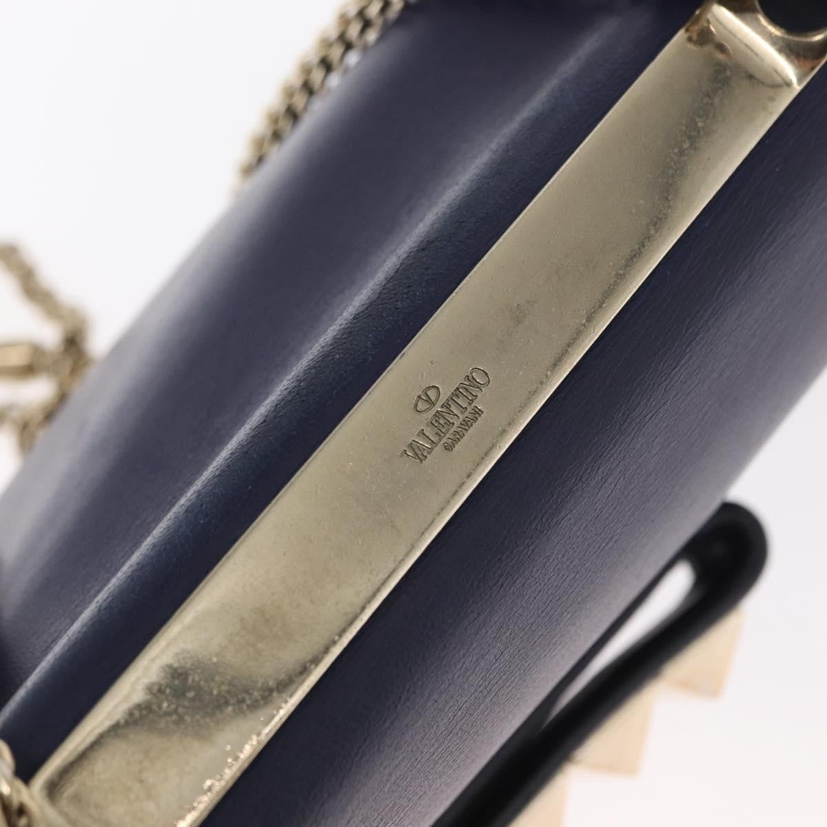 Valentino Garavani Va Va Voom Flap Shoulder Bag Leather, NAVY, LEATHER, Shoulder bag