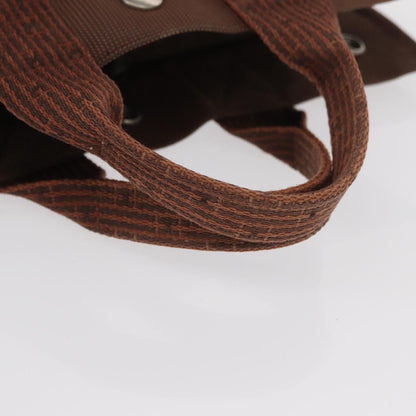 Hermes Fourre-tout Herline Fourre-tout Herline, BROWN, CANVAS, Tote bag