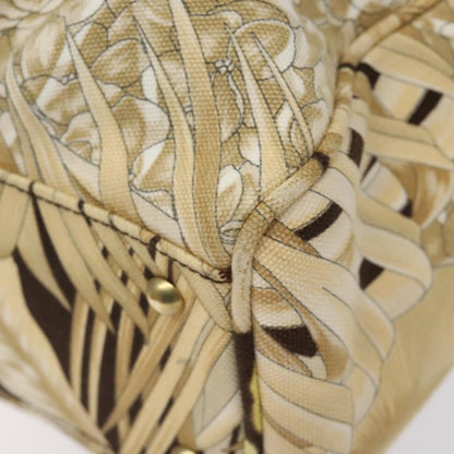 Salvatore Ferragamo Gancini Shoulder Bag Canvas, BEIGE, CANVAS, Shoulder bag