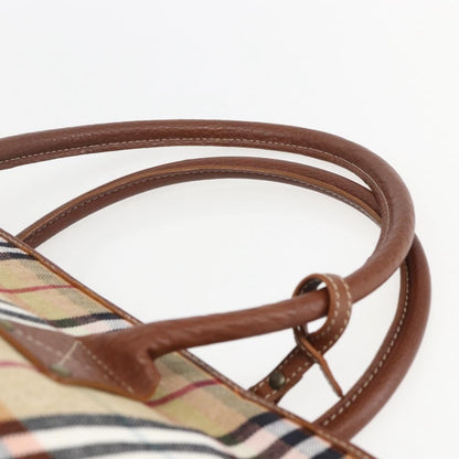 Burberry Nova Check Tote canvas check pattern, BEIGE, CANVAS, Tote bag