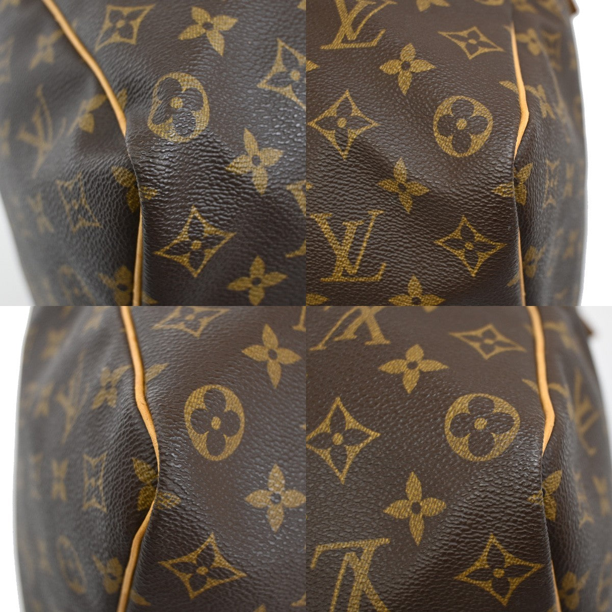 Louis Vuitton Keepall Bag Monogram Canvas, BROWN, CANVAS, Travel bag
