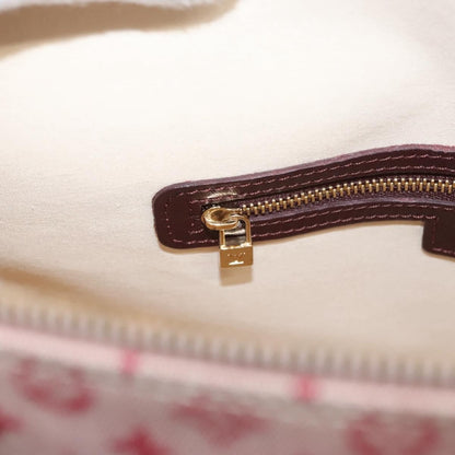 Louis Vuitton Alma Handbag Mini Lin, RED, CANVAS, Handbag