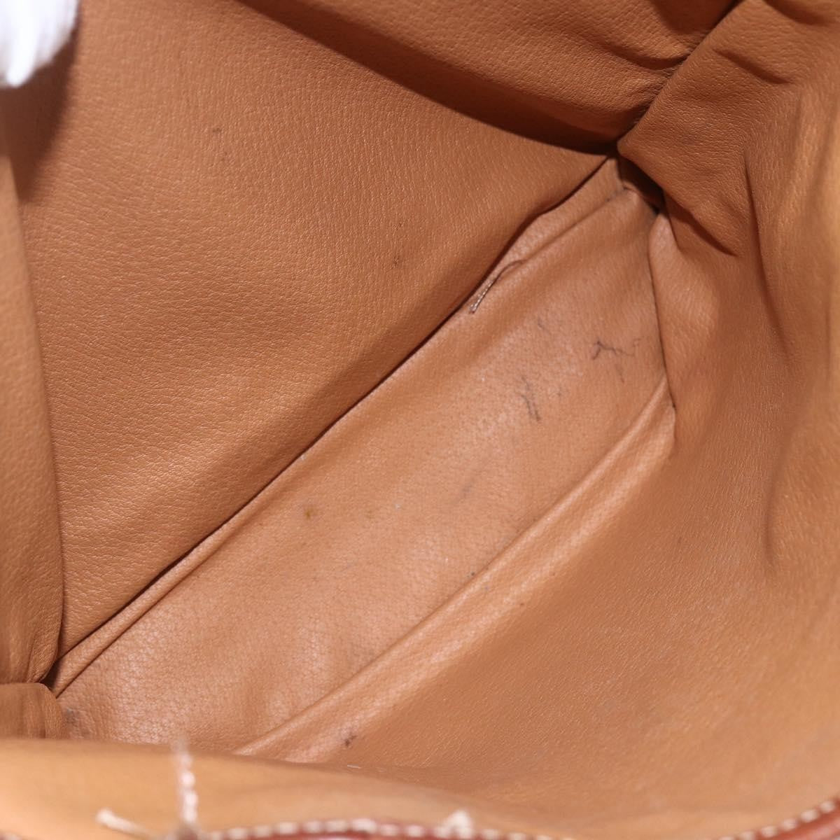 Celine Vintage Macadam Tote bag Canvas, BROWN, PVC, Tote bag