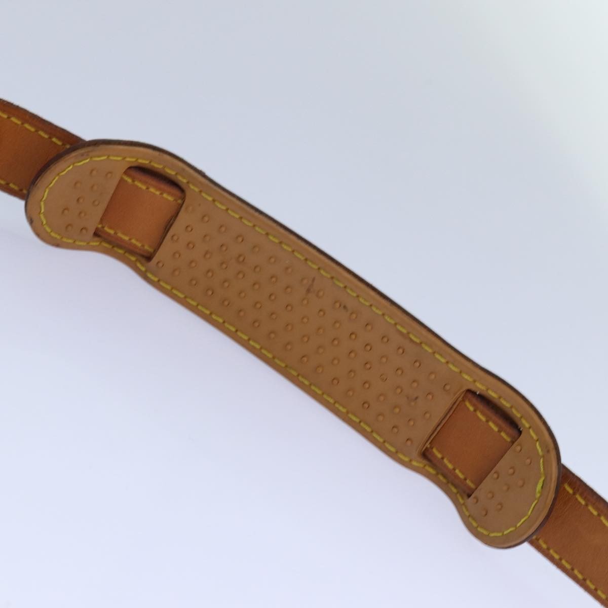 Louis Vuitton Adjustable Shoulder Strap Taiga Leather, BEIGE, LEATHER, Straps
