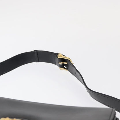 Celine Horse Carriage Shoulder bag Leather, BLACK, LEATHER, Shoulder bag