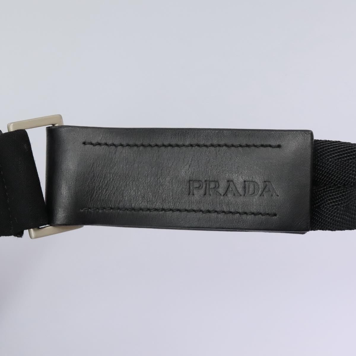Prada Vintage Shoulder Bag Tessuto, BLACK, NYLON, Shoulder bag