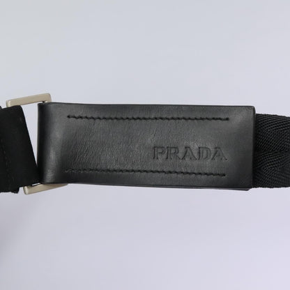 Prada Vintage Shoulder Bag Tessuto, BLACK, NYLON, Shoulder bag