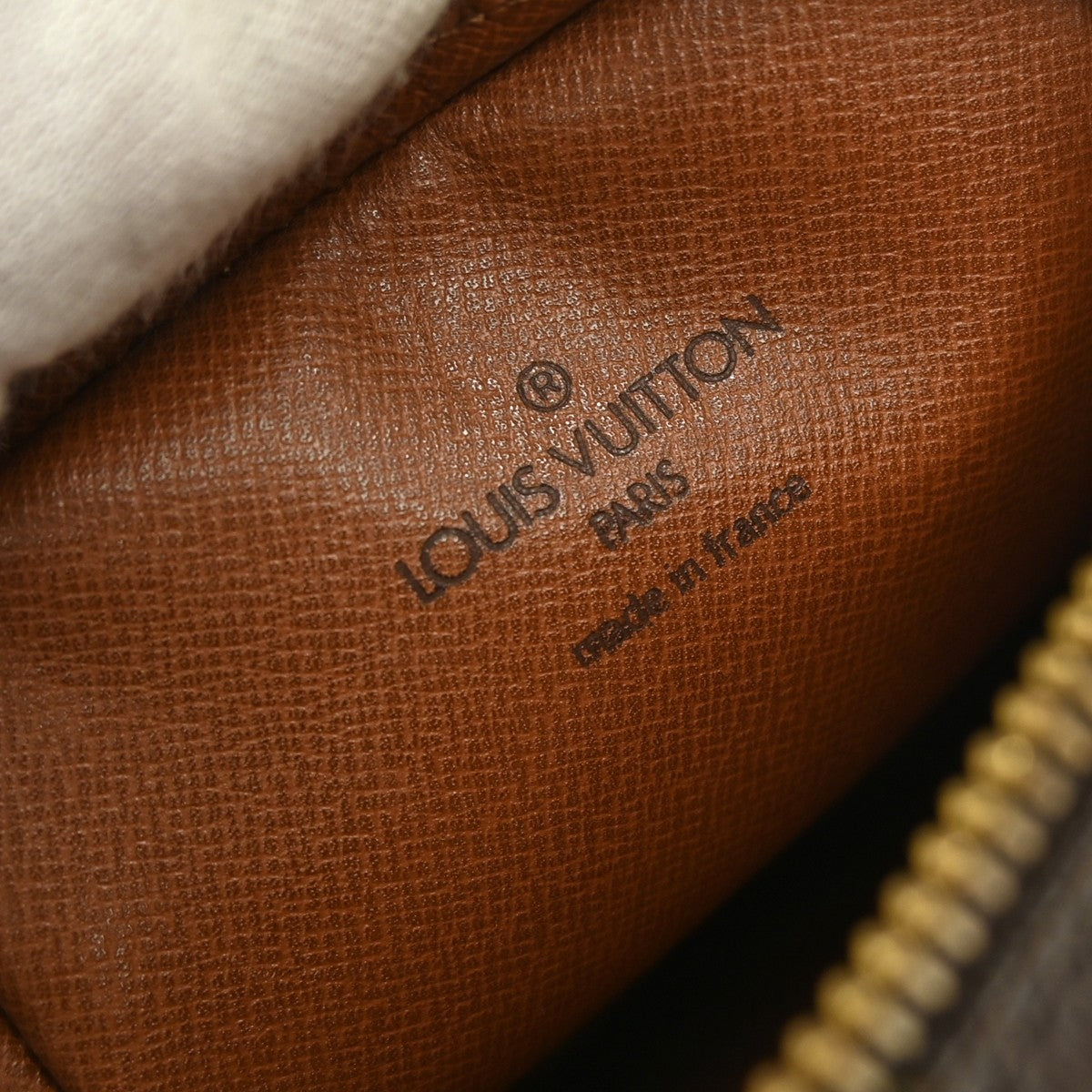 Louis Vuitton Danube Handbag Monogram Canvas, BROWN, CANVAS, Clutche & pouche