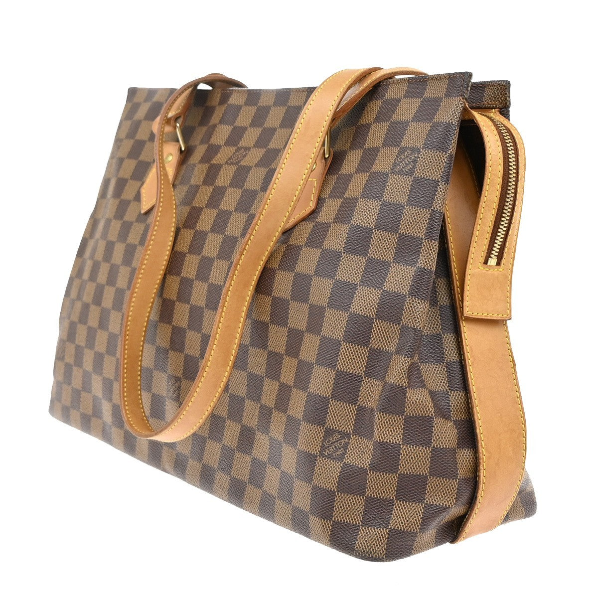 Louis Vuitton Chelsea Handbag Centenaire Damier, BROWN, CANVAS, Handbag
