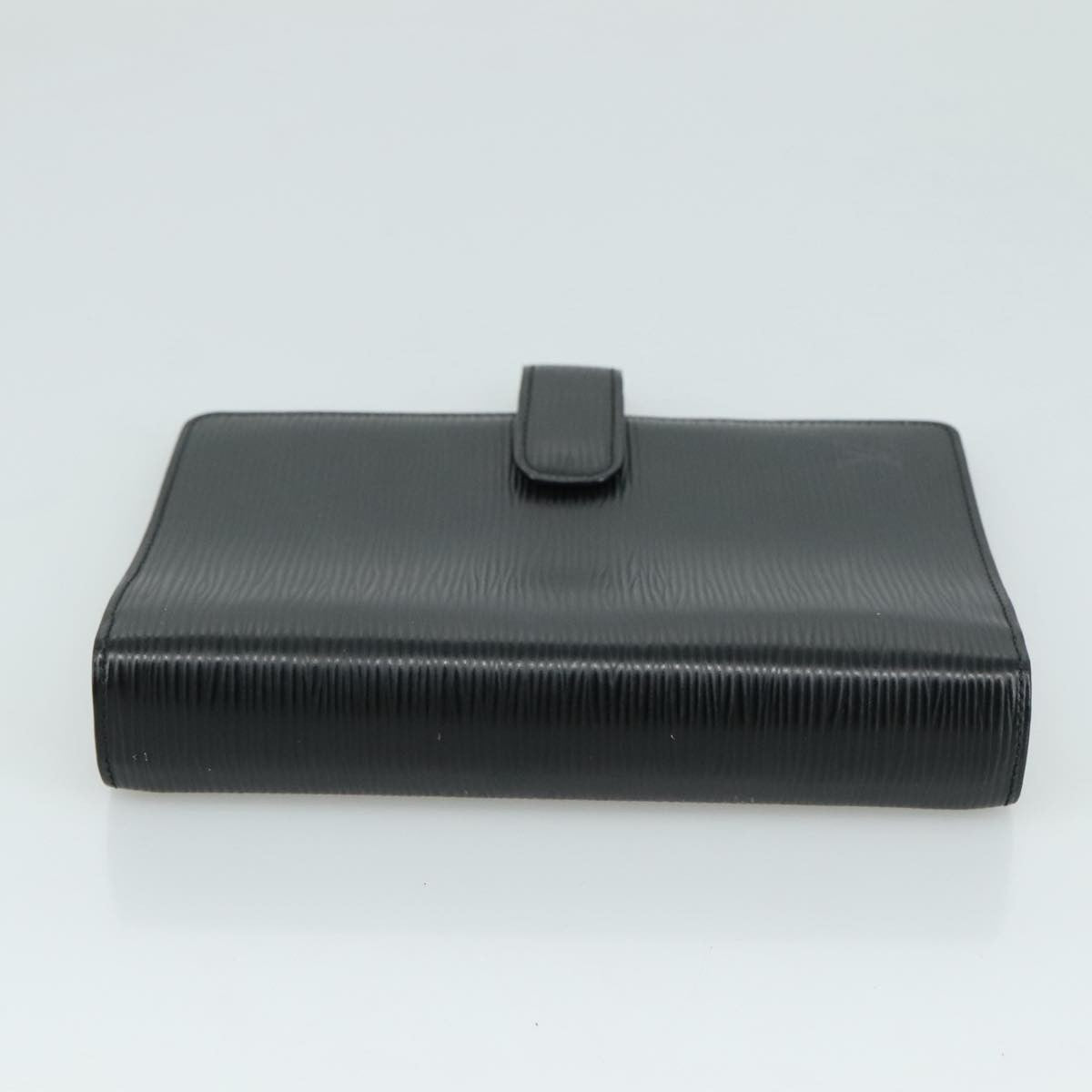 Louis Vuitton Agenda Cover Epi Leather, BLACK, LEATHER, Wallets