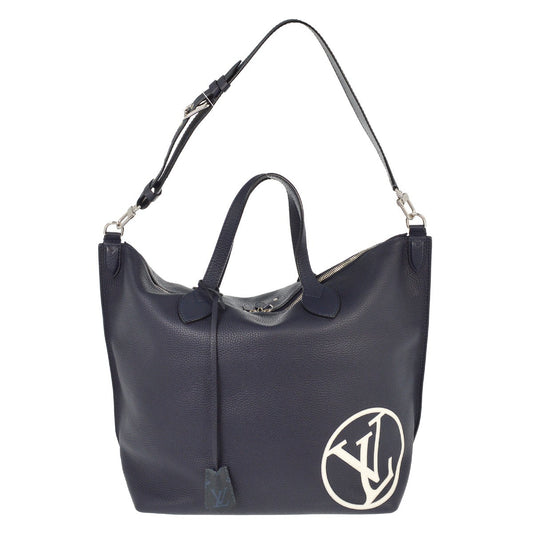 Louis Vuitton East Side Tote Leather, Navy, Leather, Tote Bag