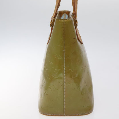 Louis Vuitton Houston Handbag Monogram Vernis, BLUE, PATENT_LEATHER, Handbag