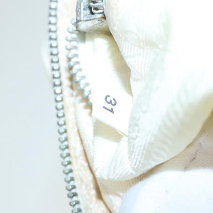 Prada Vintage Zip Handbag Tessuto, ECRU, NYLON, Handbag