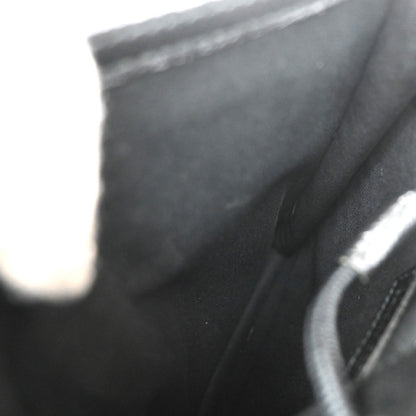 Balenciaga Explorer Strap Pouch Leather, BLACK, LEATHER, Shoulder bag