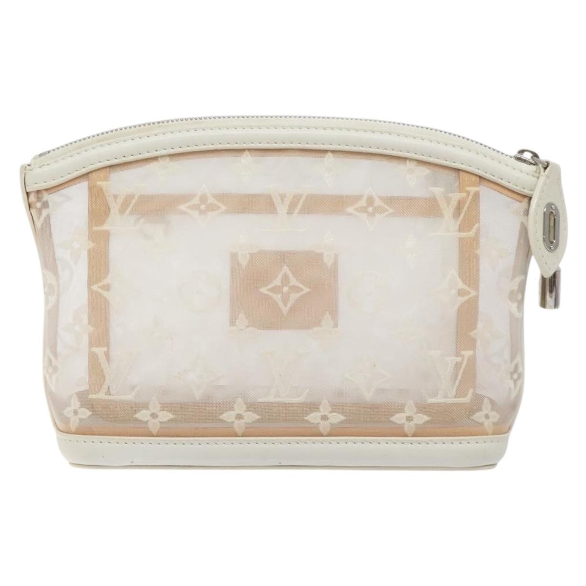 Louis Vuitton Transparence Lockit Clutch Canvas, TRANSPARENT, CANVAS, Clutche & pouche
