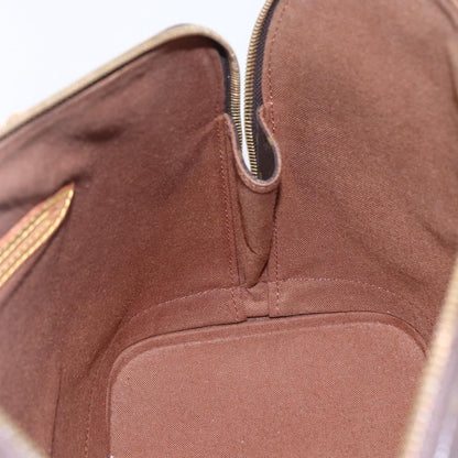 Louis Vuitton Alma Handbag Monogram Canvas, BROWN, CANVAS, Handbag