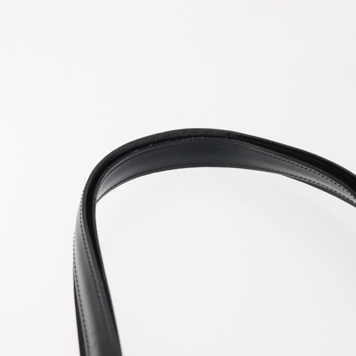 Louis Vuitton Saint Jacques Handbag Epi Leather, BLACK, LEATHER, Shoulder bag